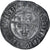 Francia, Charles VI, Blanc Guénar, 1380-1422, Tournai, Vellón, BC+