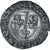 Francja, Charles VI, Blanc Guénar, 1380-1422, Paris, Bilon, VF(30-35)