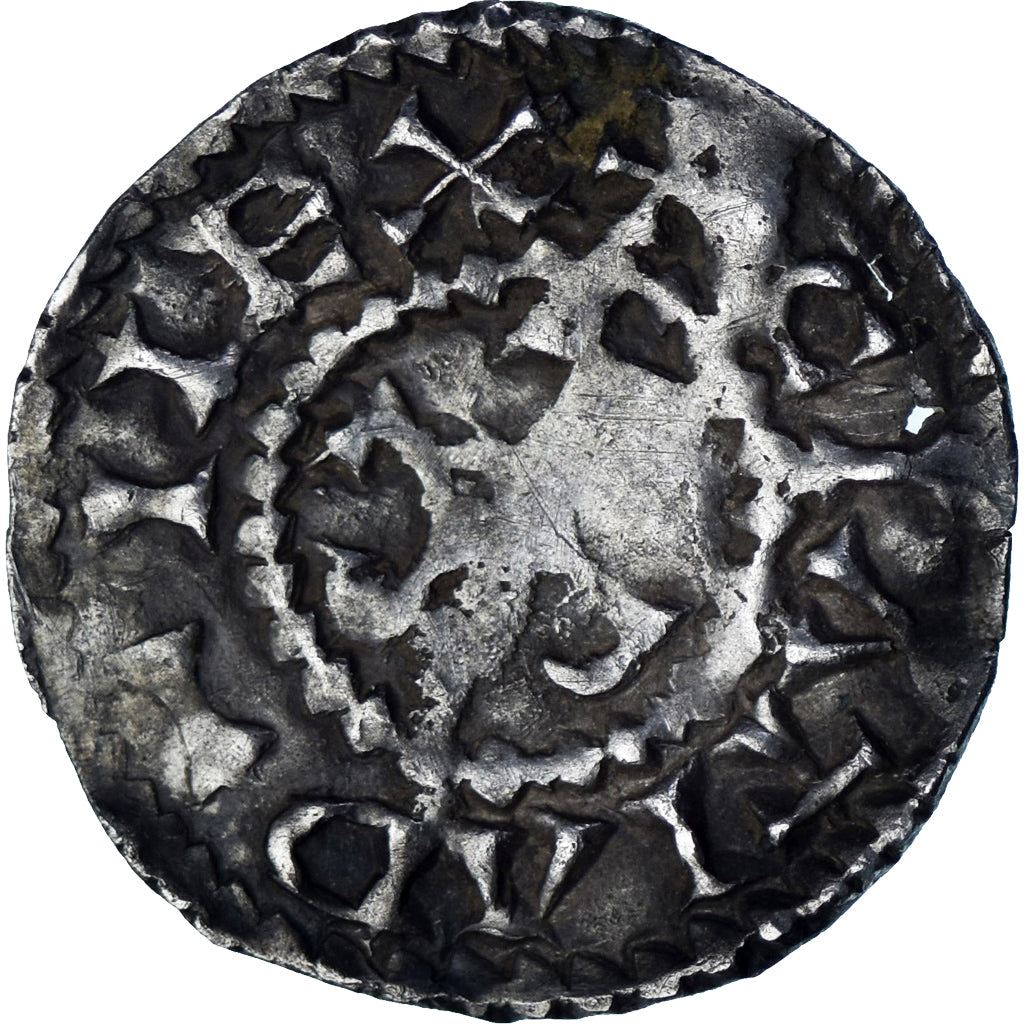 Frankreich, Charles le Chauve, Denier, 822-840, Bayeux, Billon, SS+