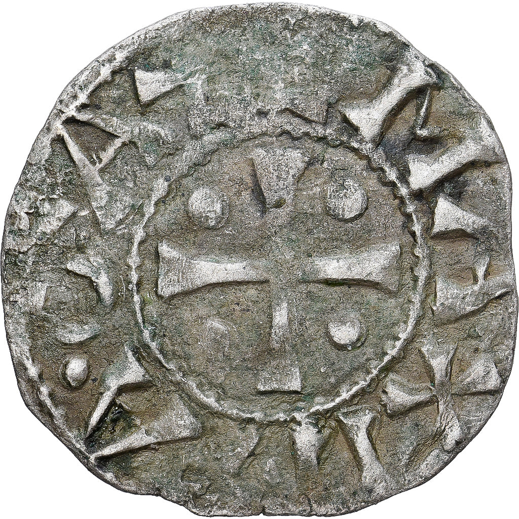 Francia, Archevêché de Vienne, Anonymous, Denier, ca. 1200-1250, Vienne