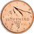 Słowacja, 2 Euro Cent, 2012, Kremnica, BU, MS(65-70), Miedź platerowana
