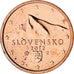Słowacja, 2 Euro Cent, 2012, Kremnica, BU, MS(65-70), Miedź platerowana