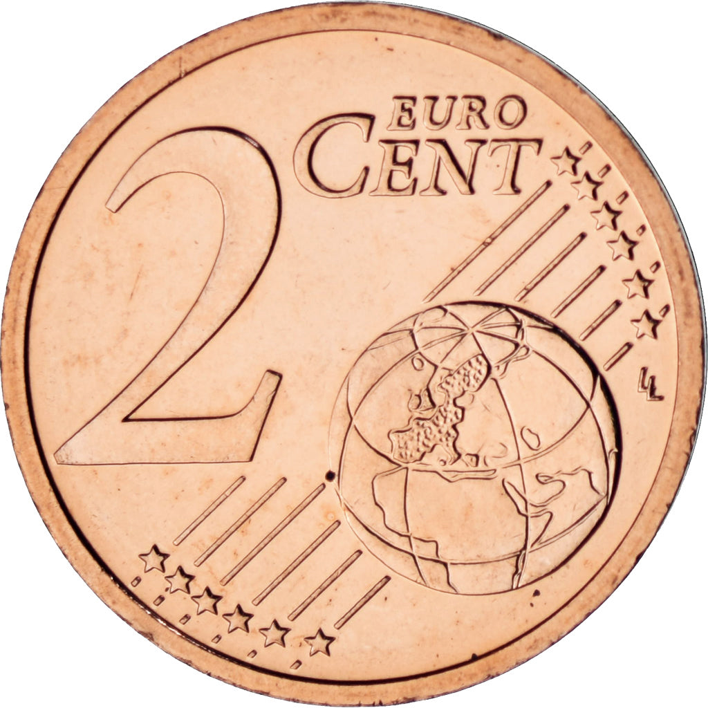 Słowacja, 2 Euro Cent, 2012, Kremnica, BU, MS(65-70), Miedź platerowana