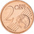 Słowacja, 2 Euro Cent, 2012, Kremnica, BU, MS(65-70), Miedź platerowana