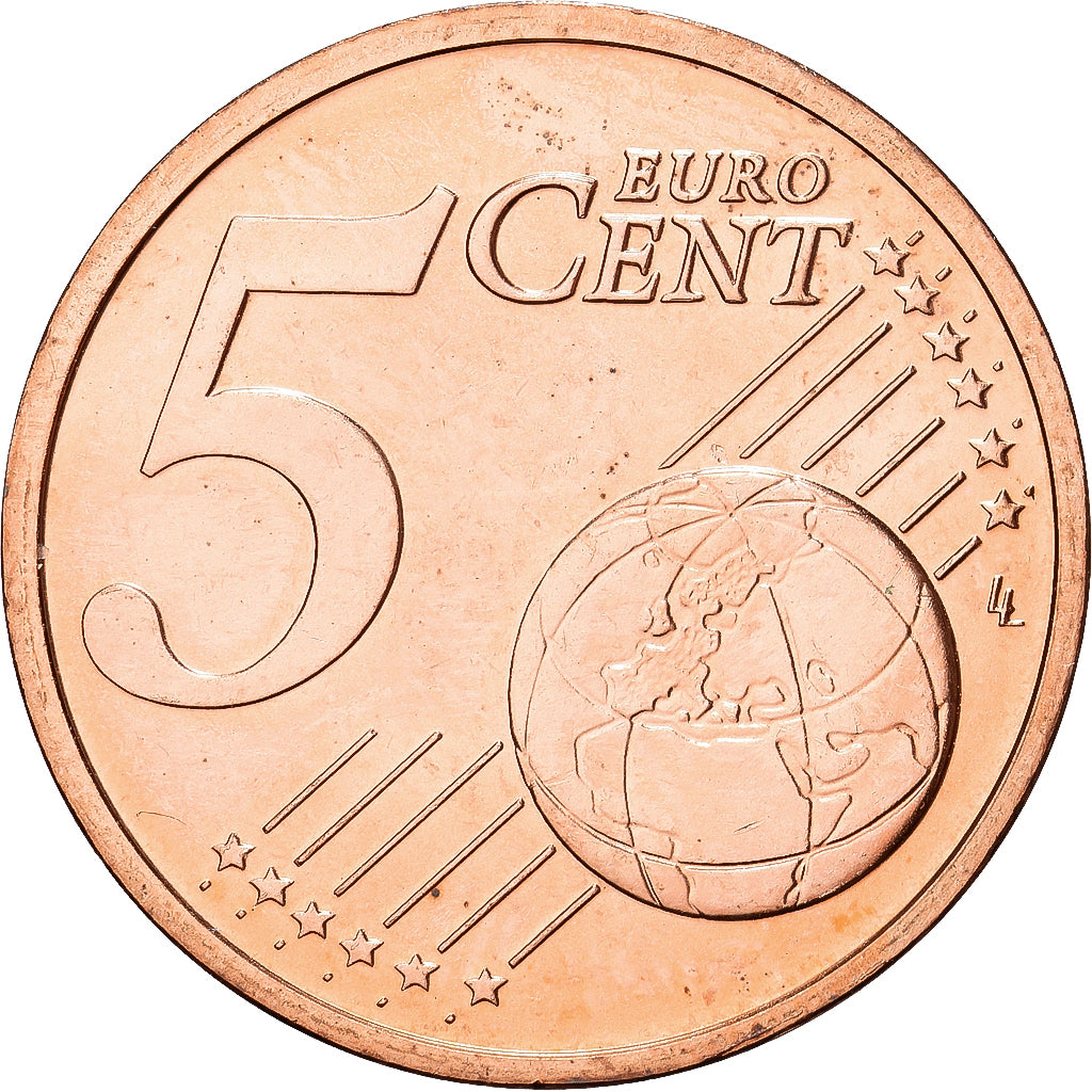 Słowacja, 5 Euro Cent, 2012, Kremnica, BU, MS(65-70), Miedź platerowana
