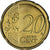 Słowacja, 20 Euro Cent, 2012, Kremnica, BU, MS(65-70), Nordic gold, KM:99