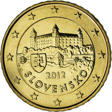 Slovakia, 50 Euro Cent, 2012, Kremnica, BU, MS(65-70), Nordic gold, KM:100