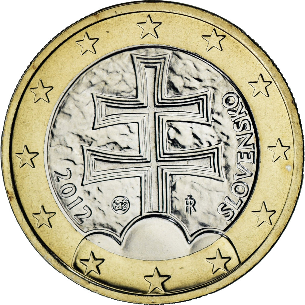 Slowakei, Euro, 2012, Kremnica, BU, STGL, Bi-Metallic, KM:101