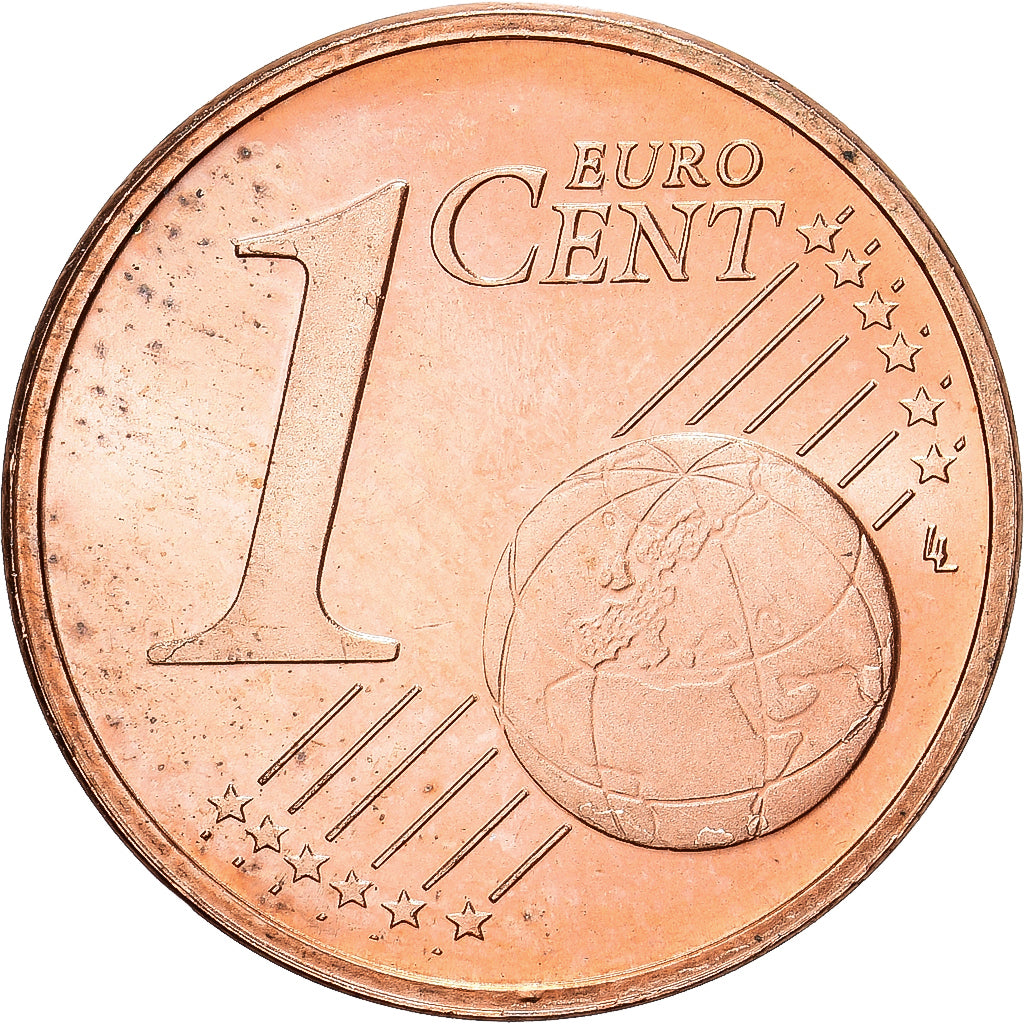 Netherlands, Beatrix, Euro Cent, 2004, Utrecht, BU, MS(65-70), Copper Plated