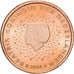 Netherlands, Beatrix, 5 Euro Cent, 2004, Utrecht, BU, MS(65-70), Copper Plated