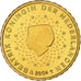 Pays-Bas, Beatrix, 10 Euro Cent, 2004, Utrecht, BU, FDC, Or nordique, KM:237