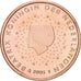 Netherlands, Beatrix, 2 Euro Cent, 2005, Utrecht, BU, MS(65-70), Copper Plated
