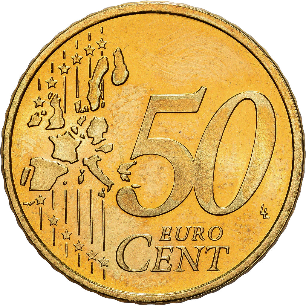 Pays-Bas, Beatrix, 50 Euro Cent, 2005, Utrecht, BU, FDC, Or nordique, KM:238