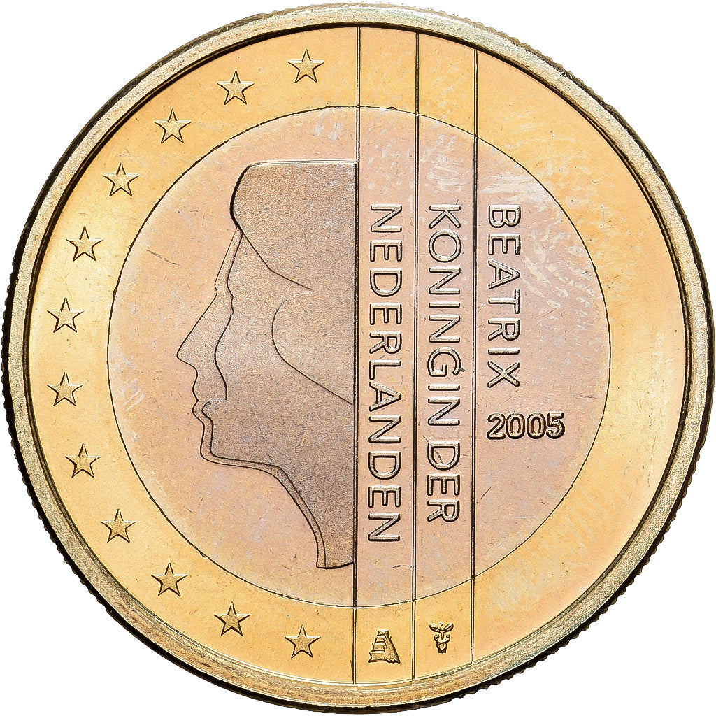 Pays-Bas, Beatrix, Euro, 2005, Utrecht, BU, FDC, Bimétallique, KM:239