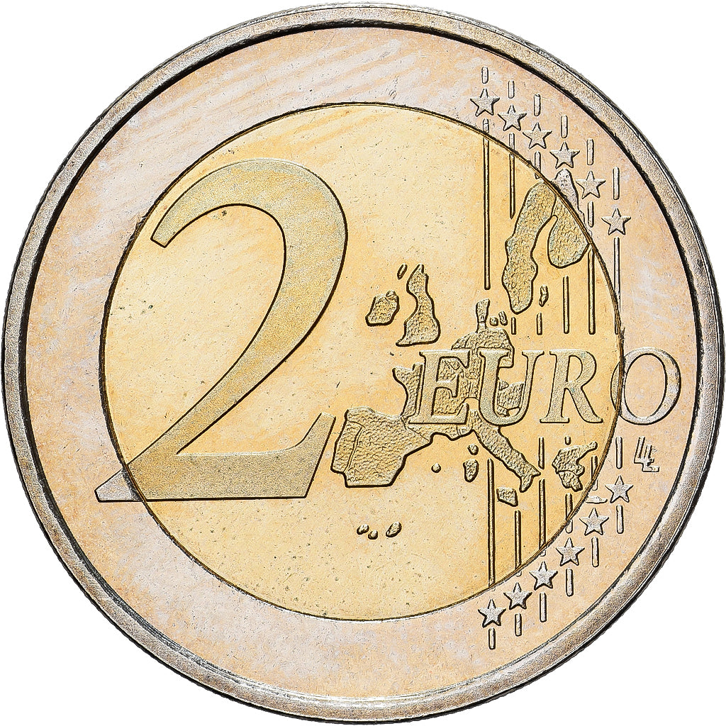 Netherlands, Beatrix, 2 Euro, 2005, Utrecht, BU, MS(65-70), Bi-Metallic, KM:240