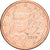 Frankrijk, Euro Cent, 2010, Paris, BU, FDC, Copper Plated Steel, KM:1282