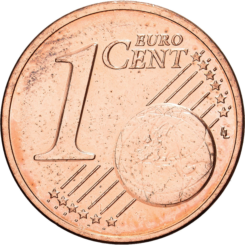 Frankrijk, Euro Cent, 2010, Paris, BU, FDC, Copper Plated Steel, KM:1282