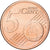 Frankrijk, 5 Euro Cent, 2010, Paris, BU, FDC, Copper Plated Steel, KM:1284