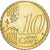 Frankrijk, 10 Euro Cent, 2010, Paris, BU, FDC, Nordic gold, KM:1410