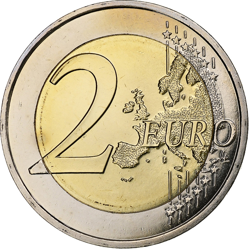 France, 2 Euro, 2010, Paris, BU, FDC, Bimétallique, KM:1414