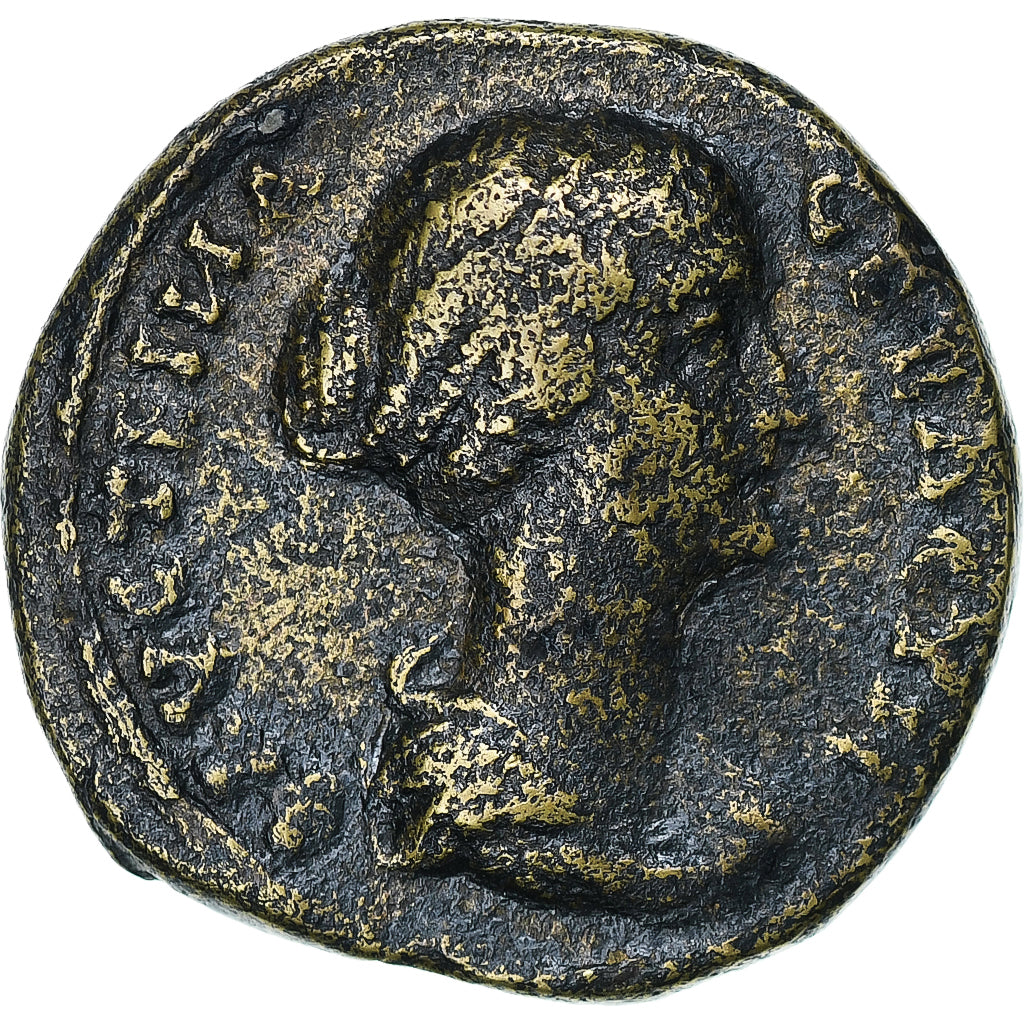 Thrace, Faustina II, Æ, 161-176, Bizya, Bronzen, ZF, RPC:9310 (temp.)