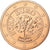 Áustria, 5 Euro Cent, 2010, Vienna, BU, MS(65-70), Aço Cromado a Cobre