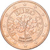 Autriche, 5 Euro Cent, 2010, Vienna, BU, FDC, Cuivre plaqué acier, KM:3084