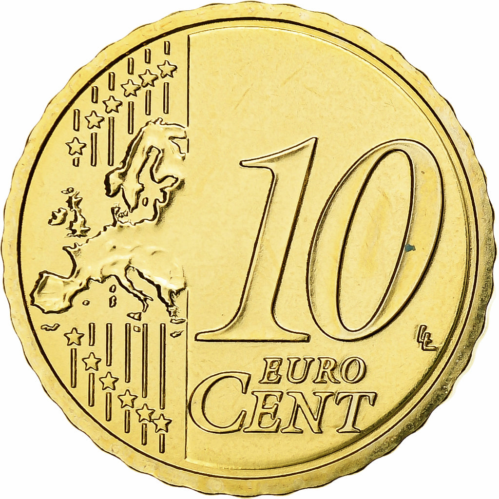 Austria, 10 Euro Cent, 2010, Vienna, BU, MS(65-70), Nordic gold, KM:3139