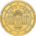 Autriche, 20 Euro Cent, 2010, Vienna, BU, FDC, Or nordique, KM:3140