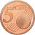 Frankrijk, 5 Euro Cent, 2001, MDP, Série BE / Proof, FDC, Copper Plated Steel