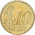 Frankrijk, 10 Euro Cent, 2001, MDP, Série BE / Proof, FDC, Nordic gold, KM:1285