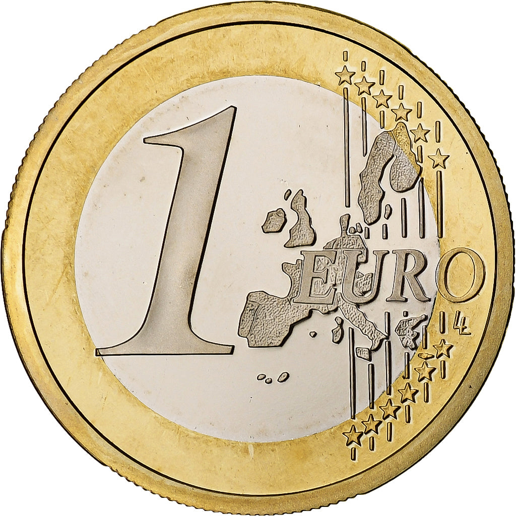 Francja, Euro, 2001, MDP, Série BE / Proof, MS(65-70), Bimetaliczny, KM:1288