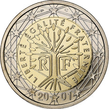 Frankreich, 2 Euro, 2001, MDP, Série BE / Proof, STGL, Bi-Metallic, KM:1289