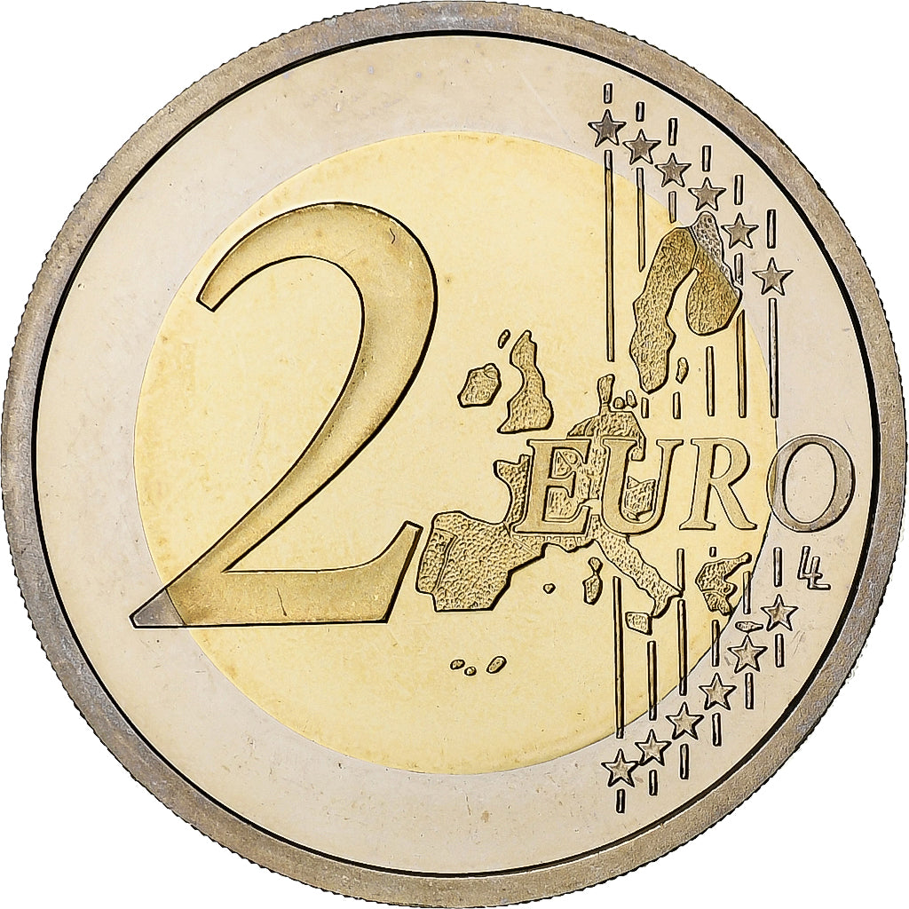 Frankreich, 2 Euro, 2001, MDP, Série BE / Proof, STGL, Bi-Metallic, KM:1289