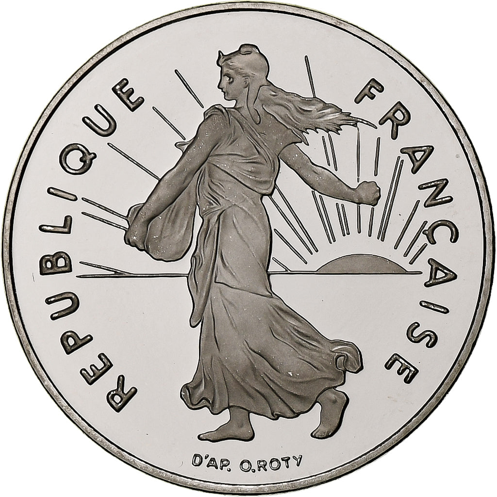 Francia, 1 Franc, Semeuse, 1994, Paris, Série BE / Proof, Nichel, FDC