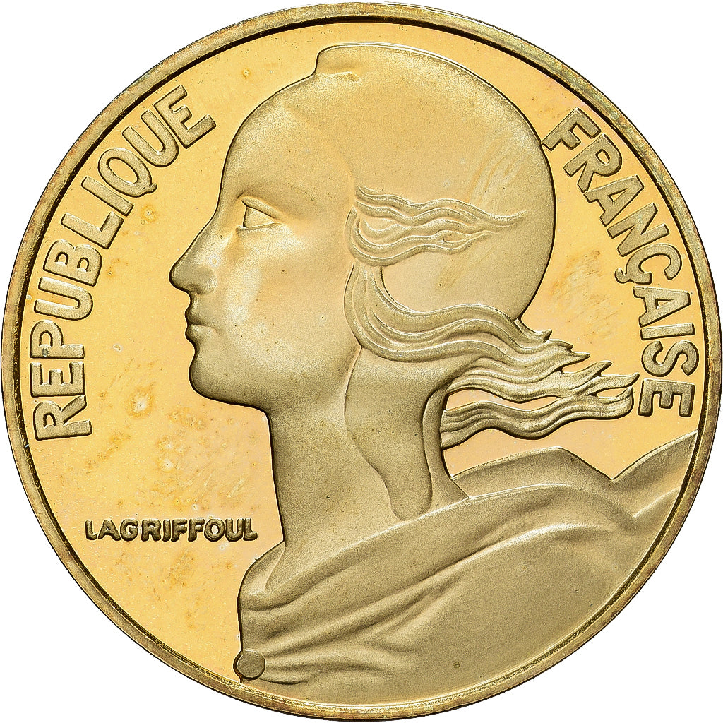 France, 20 Centimes, Marianne, 1994, Paris, Série BE / Proof, Aluminum-Bronze