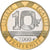 France, 10 Francs, Génie, 2000, MDP, Série BE / Proof, Bi-Metallic, MS(65-70)