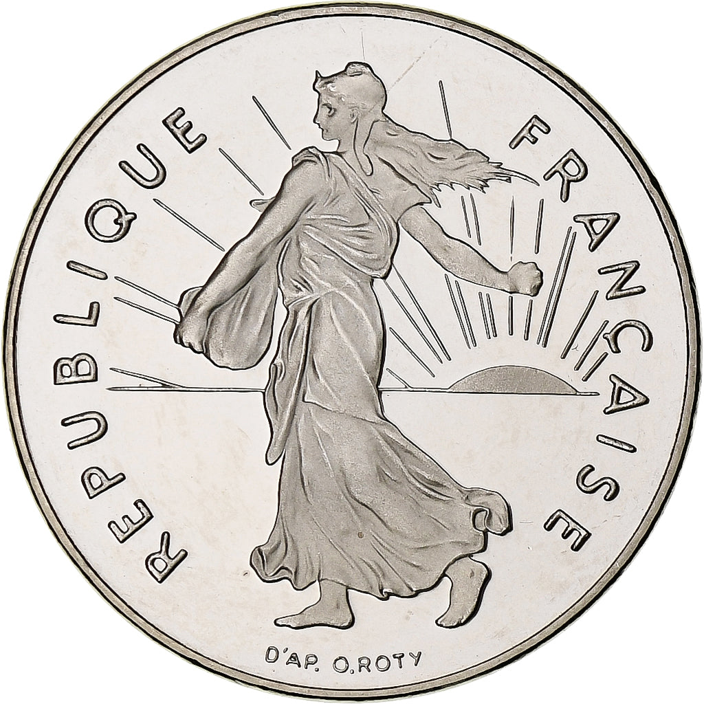 Frankreich, 1 Franc, Semeuse, 2000, MDP, Série BE / Proof, Nickel, STGL