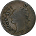 Frankrijk, Louis XVI, 1/2 Sol, 1791, Bordeaux, Koper, FR, Gadoury:349