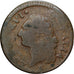 France, Louis XVI, Sol, 1784, Limoges, Copper, VF(20-25), Gadoury:350