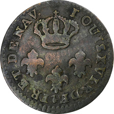 FRANS GUYANA, Louis XVI, 2 Sous, Colonie de Cayenne, 1789, Paris, Koper, FR+