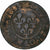 França, Louis XIII, Double Tournois, 1633, Uncertain Mint, Cobre, F(12-15)