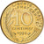 France, 10 Centimes, Marianne, 1995, MDP, Série BU, Aluminum-Bronze, MS(65-70)