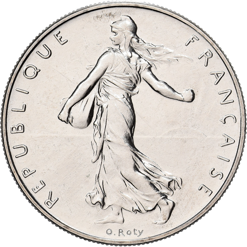 Frankrijk, Franc, Semeuse, 1995, MDP, Série BU, Nickel, FDC, Gadoury:474