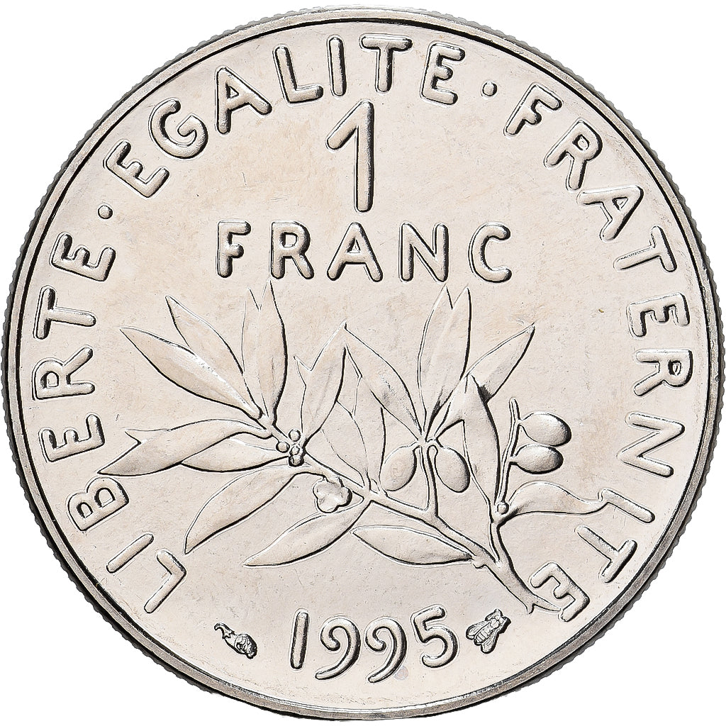 Frankrijk, Franc, Semeuse, 1995, MDP, Série BU, Nickel, FDC, Gadoury:474