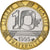 France, 10 Francs, Génie, 1995, MDP, Série BU, Bi-Metallic, MS(65-70)
