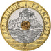 France, 20 Francs, Mont Saint-Michel, 1995, MDP, Série BU, Bimétallique, FDC