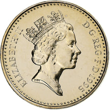 Grande-Bretagne, Elizabeth II, 5 Pence, 1995, Londres, Série BU, Du