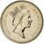 Gran Bretaña, Elizabeth II, 5 Pence, 1995, London, Série BU, Cupronickel, SC+