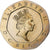 Groot Bretagne, Elizabeth II, 20 Pence, 1995, London, Série BU, Cupronickel